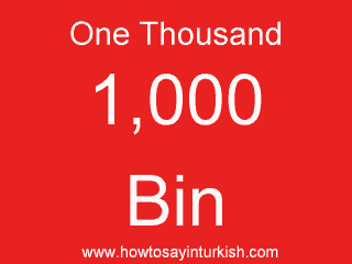 [ One thousand ]